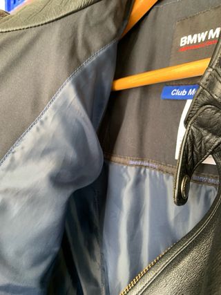 Chaqueta moto BMW cuero