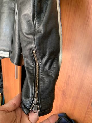 Chaqueta moto BMW cuero