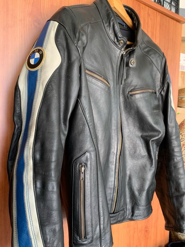 Casaco de motocicleta em pele BMW