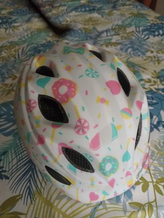 Casco bici niña infantil
