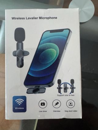 Microfono Lavalier Wireless iPhone
