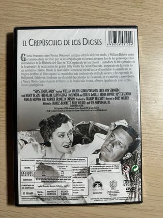 DVD El Crepúsculo de los Dioses