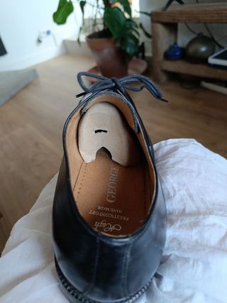 Zapatos negros George's El Corte Inglés