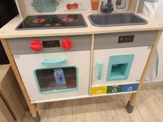 Cocinita juguete madera Aldi