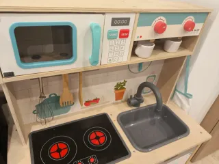 Cocinita juguete madera Aldi