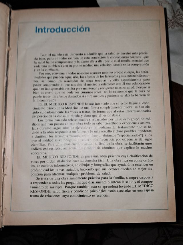El médico responde. 3 tomos. Fascículos encuade...