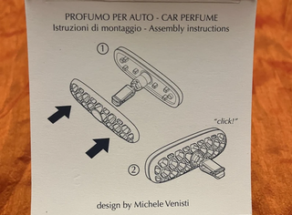 SALIMBENI Profumatore auto ricaricabile X2 Legno
