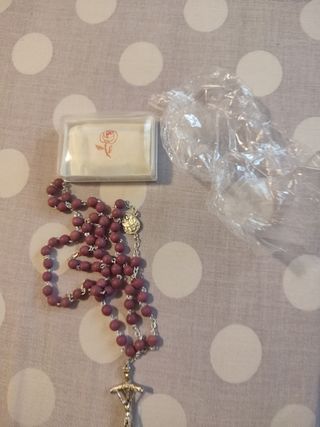 Rosario pétalos rosa - Original