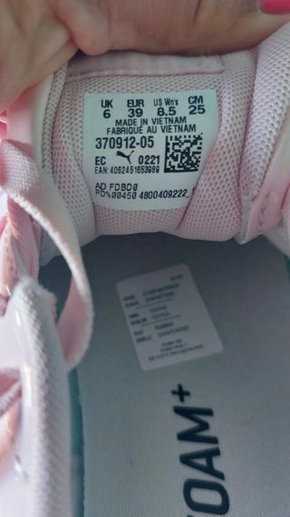 Zapatillas  nuevas mujer rosa pastel - Puma - 39
