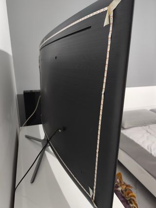 Televisión Samsung curva 