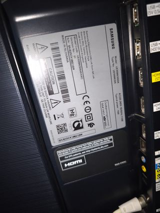 Televisión Samsung curva 
