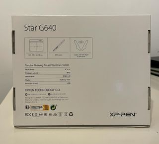 XP-Pen G640 - Tableta gráfica negra