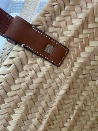 Bolso Loewe mimbre y cuero