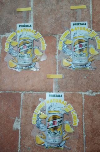 3 Carteles San Miguel Radler