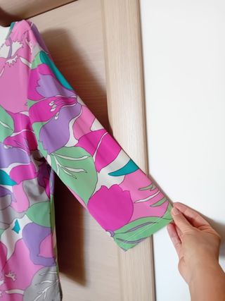 Blusa Katia Ricciarelli fiori multicolor