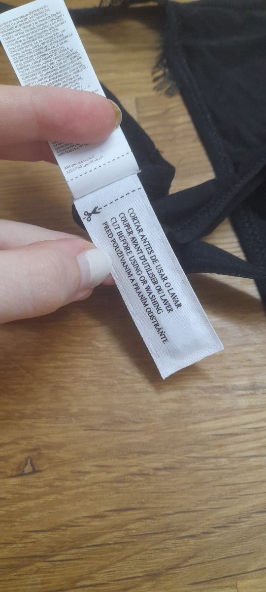 Tanga microfibra "kiss me HERE"