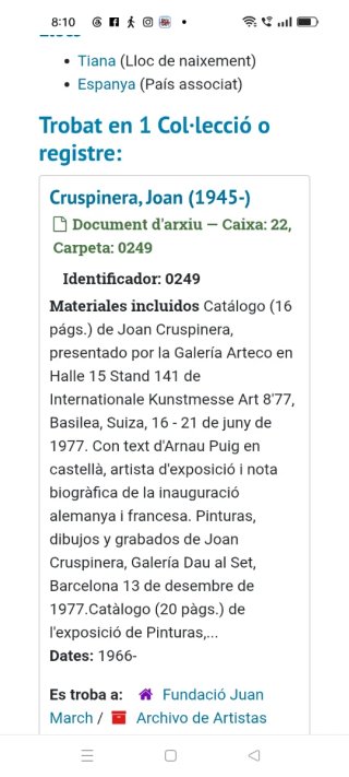 Joan CRUSPINERA