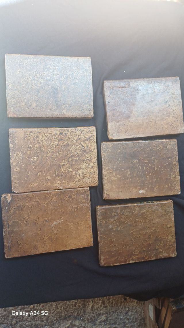 6 TOMOS DEL AÑO CRISTIANO 1851