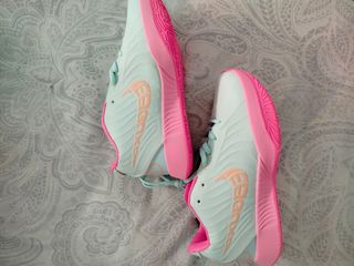 Zapatillas deportivas niña rosa-turquesa