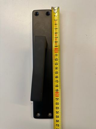 Manija puerta negra - Moderna