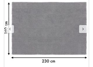 Alfombra gris - Alfombra salón.