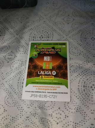 Cromo Adrenalyn Sergio Gómez