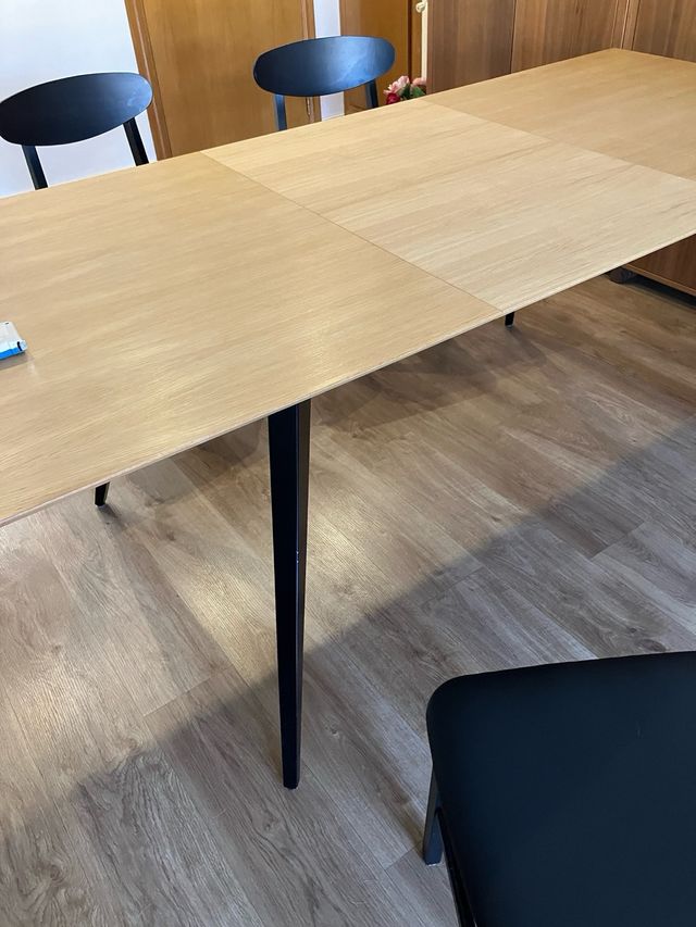 Mesa comedor extensible