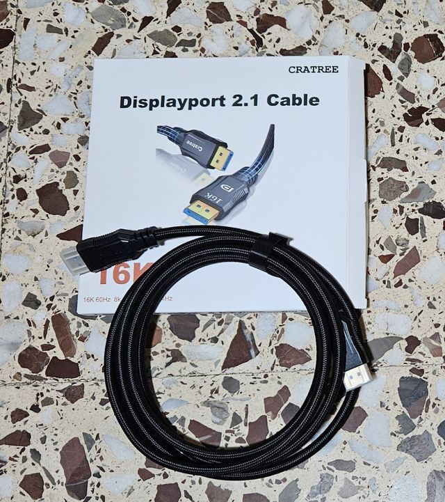 Cable DisplayPort 2.1 CRATREE 16K
