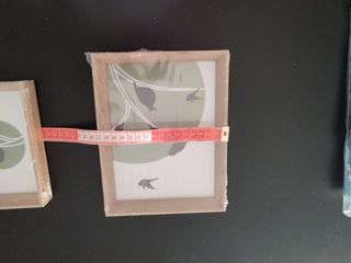 Marcos fotos con lámina de pájaros - 2uds.