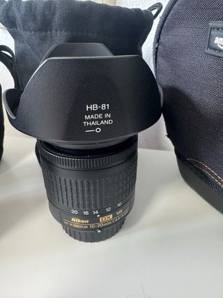 Nikon D3400 + 3 objetivos