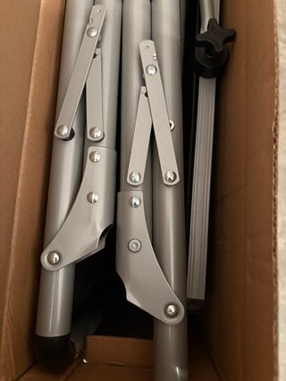 Hamaca Plegable aluminio Best - Gris
