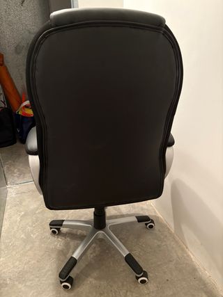 Silla oficina escritorio giratoria negra