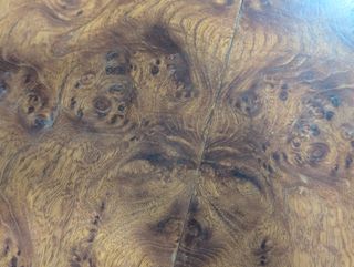 Mesa redonda madera + 14 butacas