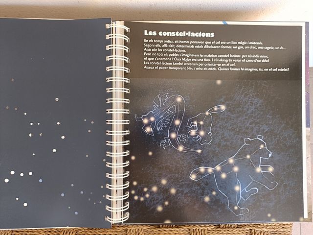 La Terra i el Cel, un llibre interactiu