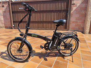 Bicicleta eléctrica plegable