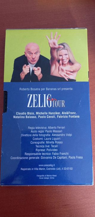 Zelig in Tour - VHS + Libro