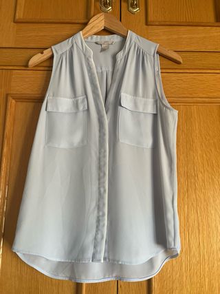 Blusa azul tirantes - HM