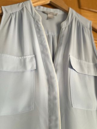 Blusa azul tirantes - HM