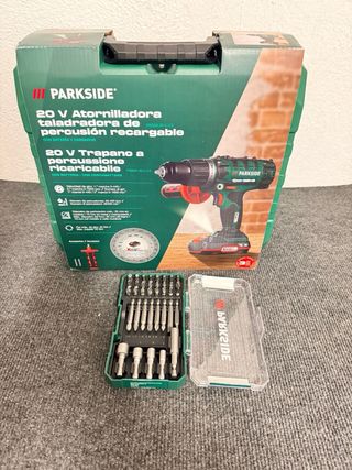 Taladro percutor Parkside 20V