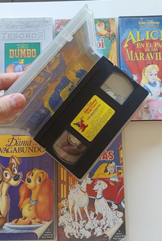 VHS Disney Clásicos: 6 Películas