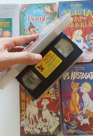 VHS Disney Clásicos: 6 Películas