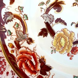 6 Piatti Mason's Brown Velvet