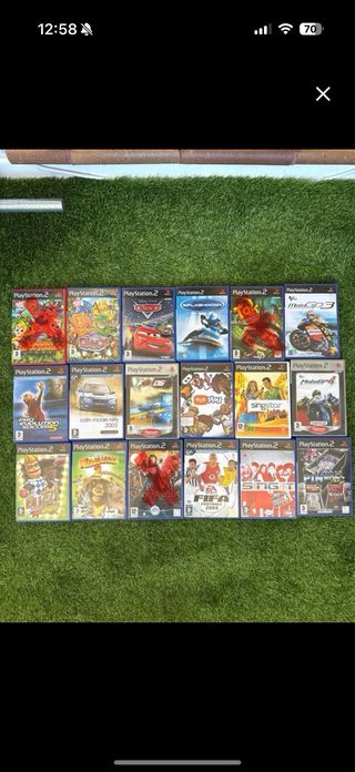 18 Juegos PS2 (PlayStation 2)