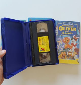 4 VHS Disney clásicos. Coleccionismo