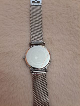 Reloj Nowley azul - malla milanesa