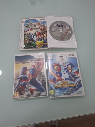 3 Juegos Wii - Variados