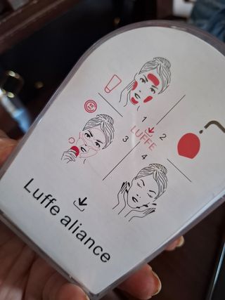 Spazzola viso LUFFE rosa - pulizia viso