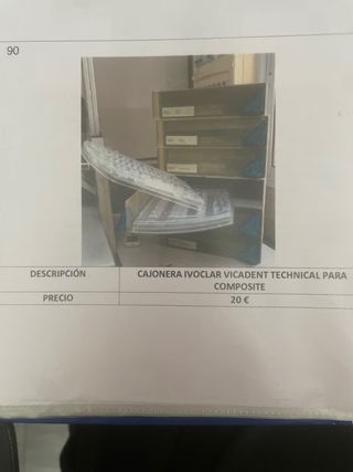 Cajonera Ivoclar Vivadent Composite