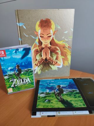 Zelda Breath of the Wild: Juego + Guía 