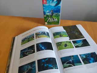 Zelda Breath of the Wild: Juego + Guía 